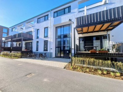 Tabakquatier , neue 3 Zi. Whg. mit Balkon, eigenem Garten in sehr ruhiger Lage