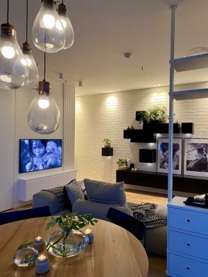 Stilvolle 2-Zimmer-Loft-Wohnung mit gehobener Innenausstattung in München Nymphenburg