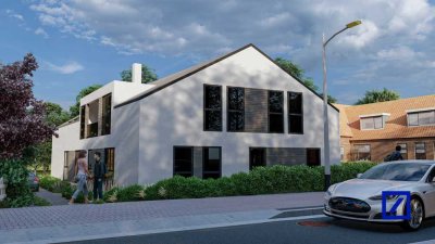 Exklusive 3-Zimmer-Dachgeschosswohnung – Neubau Effizienzhaus 55 in Lilienthal