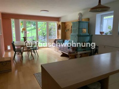 Tauschwohnung: Suche Wohnung in Freiburg, biete große Gartenwohnung