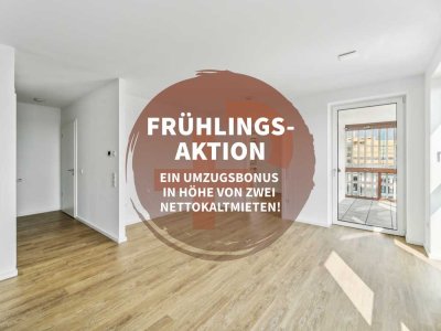 Exklusiver Einrichtungszuschuss in Höhe von 2 Nettokaltmiete! Moderne 2-Zimmerwohnung