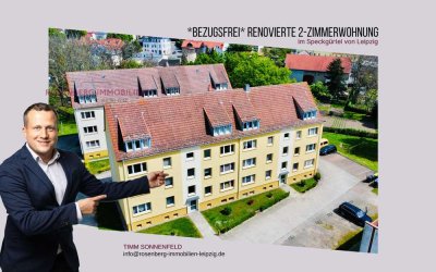 Nähe Kahnsdorfer See - Bezugsfreie, frisch renovierte 2-Zimmer-Dachgeschosswohnung in Rötha