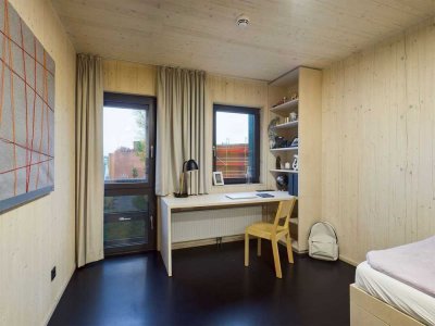 DIE ZIMMEREI | Möbliertes Apartment mit nachhaltigem Wohnkonzept am Inselpark | Basic Bude