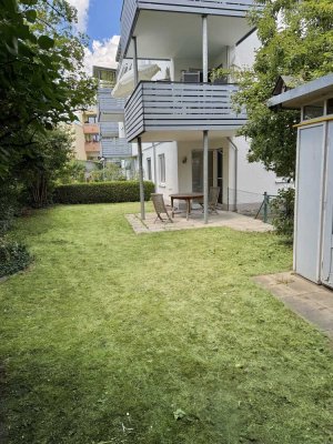 3-Zimmer Erdgeschosswohnung mit Garten, Tiefgarage, Außenstellplatz in Gersthofen
