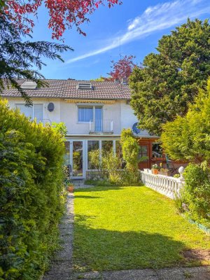 Sonniges Reihenmittelhaus mit beheiztem Wintergarten und Garage