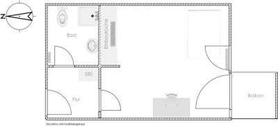 Schönes Apartment in Münsters X-Viertel!