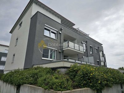 Moderne neuwertige Wohlfühloase mit großer Terrasse – Stilvolle 3-Zimmer-Wohnung in Crailsheim!