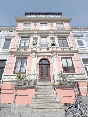 Gepflegte Maisonette Wohnung in Altbremer Haus mit schönem Garten im Ostertor
