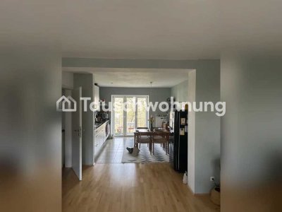 Tauschwohnung: Biete 2-Zimmer mit Balkon u. Gartennutzung für Tausch