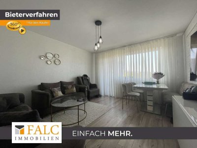 Bezugsfrei & Möbliert – Stilvolle 3-Zimmer-Wohnung mit Balkon in Top-Lage