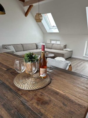 Möblierte Maisonette-Wohnung in Hafennähe