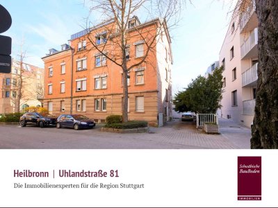 Heilbronn Südstadt: Solides Gründerzeit-MFH (3 WE´s, 2 Garagen) mit Potenzial & TOP  Lage +++