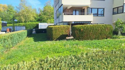 Wohnkomfort auf einer Ebene – mit schönem Garten
