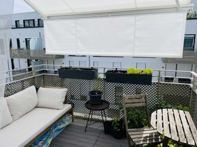 Neuwertige 3-Zimmer-Wohnung, Balkon und Einbauküche