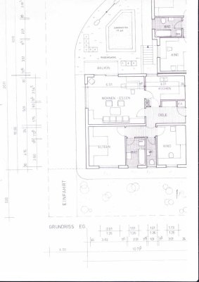 3-Zimmer-Hochparterre-Wohnung mit Einbauküche in Schifferstadt