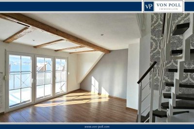 Sonnige 2-Zimmer-Maisonette-Wohnung im beliebten Stadtteil Eyb mit tollem Balkon und PKW-Stellplatz
