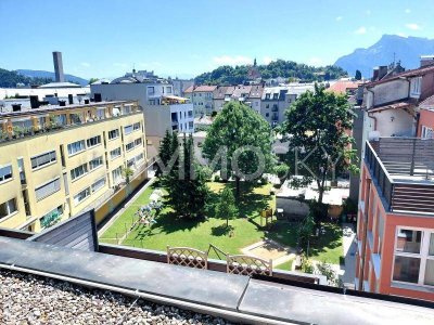 Modernes Refugium mit Panoramablick über Salzburg