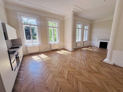 Luxuriöse 4-Zimmer-Wohnung, 150 m², vollsaniert, 2. Etage, 1040 Wien, ohne Aufzug