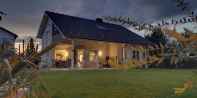Stilvolles Wohnen: Einfamilienhaus in Bad Schönborn bietet Komfort und Gemütlichkeit