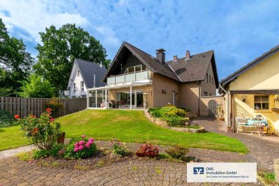 Einfamilienhaus mit Einliegerwohnung auf großem Areal