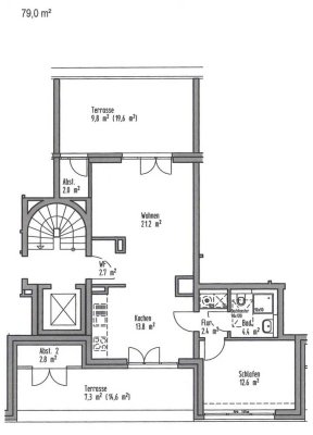 Penthouse-Wohnung in Hannover-List (Bronsartstr.)