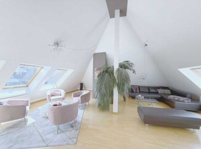 Großzügige, möblierte 6-Zi.-Maisonette in München mit TG