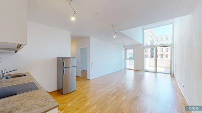 orea | Gemütliche 3-Zimmer Wohnung mit Balkon und herrlichem Ausblick in der Seestadt | Smart besichtigen · Online anmieten