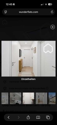 Voll ausgestattet und sofort bezugsfertig- Modernes 2-Zimmer  Business Apartment