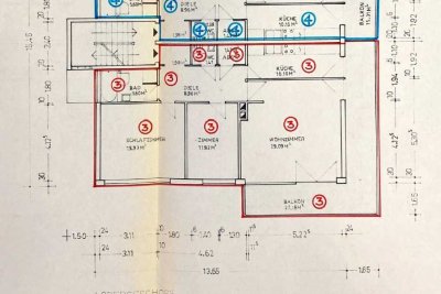 Ankündigung: Top-renovierte 3-Zimmer Wohnung mit EBK und Balkon