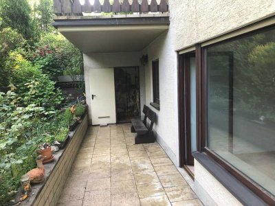 Attraktive 1-Zimmer-Souterrain-Wohnung mit Garten- und Balkonnutzung in Bonn-Holzlar