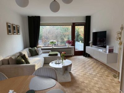 Helle 3-Zimmer Erdgeschosswohnung mit Garten in Hamburg-Sülldorf