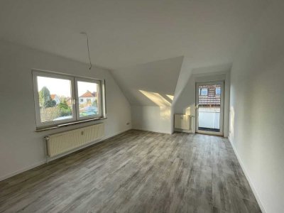 Gepflegte 2-Zimmer-Dachgeschoss-Wohnung in Brake