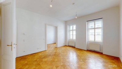 Helle 2-Zimmer-Altbauwohnung (Besichtigung am 25.05.26 von 16:00 - 16:30)