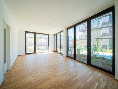 Großzügige 3-Zimmer-Erdgeschosswohnung mit Loggia am Technologie-Standort Dresden  – Marina Garden