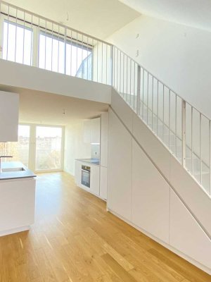 Schöne 1,5 Maisonettewohnung mit Einbauküche und Dachterrasse