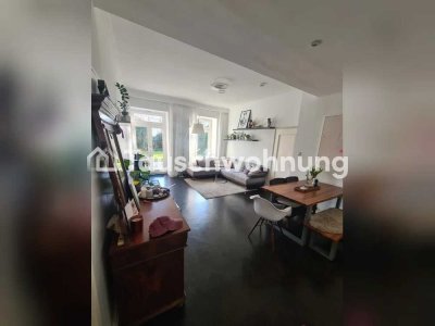 Tauschwohnung: Wunderschöne Wohnung mit Garten in Frankfurter Innenstadt