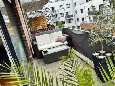 Lev.-Opladen: Super geschnittene 2-Zimmer-Wohnung mit EBK, Sonnenbalkon u. v. m.!