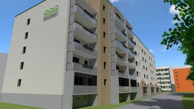 In der Herrichtung! Anmietung ab 01.03.2026! 1 Raum mit Dusche und Balkon