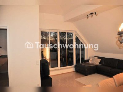 Tauschwohnung: Sehr ruhige 3-Zimmer Dachterrassenwohnung, TG-Stellplatz