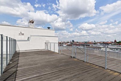 Wilmersdorf: außergewöhnliches ROOF-TOP-DACHGESCHOSS auf 3 Ebenen mit 755 m² inkl. 240 m² TERRASSE