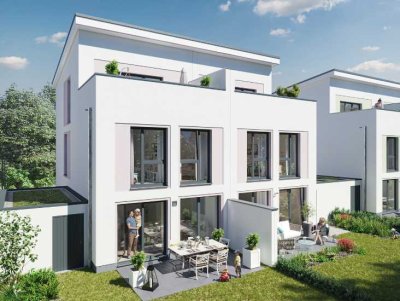 Energy-efficient family dream home with roof terrace - visit our show house now!