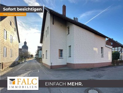 RESERVIERT***Vermietetes Zweifamilienhaus an der Autobahn A7 mit Potenzial***