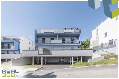 4-Zimmer-Neubauwohnung mit Fernblick + ca. 51m² Terrasse Nahe Linz!