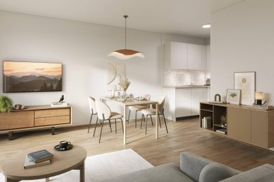 „Village im Dritten – PARK HOMES“ Bezugsfertige 3-Zimmer Eigentumswohnung mit zwei Balkonen (Erstbezug!) Top 18