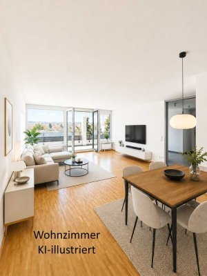 Exklusives Penthouse mit Panorama-Terrassen in Bestlage von Stuttgart-Möhringen