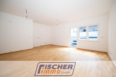 ERSTBEZUG - SCHLÜSSELFERTIG! Perfekte 3-Zimmer-Wohnung mit ca. 57 m² großer Terrasse/Garten/KFZ Abstellplatz