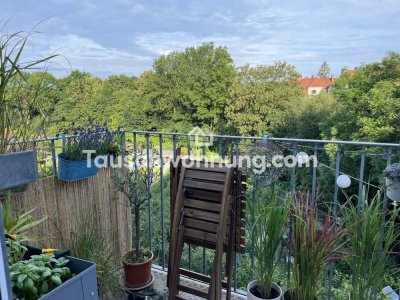 Tauschwohnung: Wunderschöne Altbauwhg mit traumhaftem Balkon