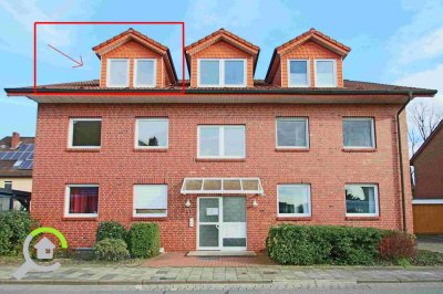 Charmante Dachgeschosswohnung in Lotte-Büren zur Vermietung verfügbar