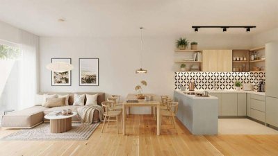 NEUBAUPROJEKT AM FUSSE DES AUBERGS - GARTENWOHNUNG TOP 1