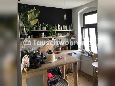 Tauschwohnung: 2 Raum Wohnung mit Wohnküche in pieschen